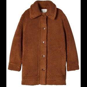NWT - Aritzia - Wilfred Free - Teddy Long Jacket